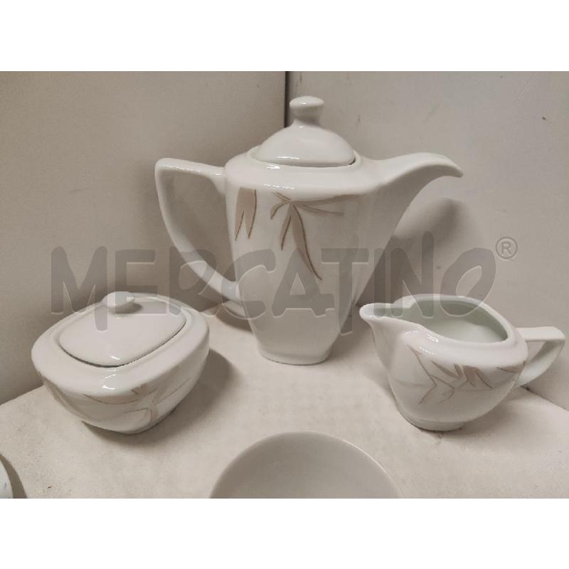 SERVIZIO DA CAFFE' LATTE DA 6 PS + PIATTINI + 1 BRICCO +1 LATTIERA +1 ZUCCHERIERA ARTURO PASQUINUCCI | Mercatino dell'Usato Vinci - fraz. sovigliana 2