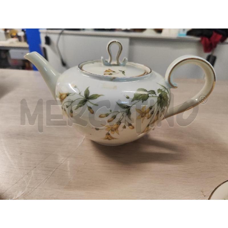 SERVIZIO DA THE DA 6 PS + BRICCO KRAUTHEIM BAVARIA FIORI GIALLI | Mercatino dell'Usato Vinci - fraz. sovigliana 3