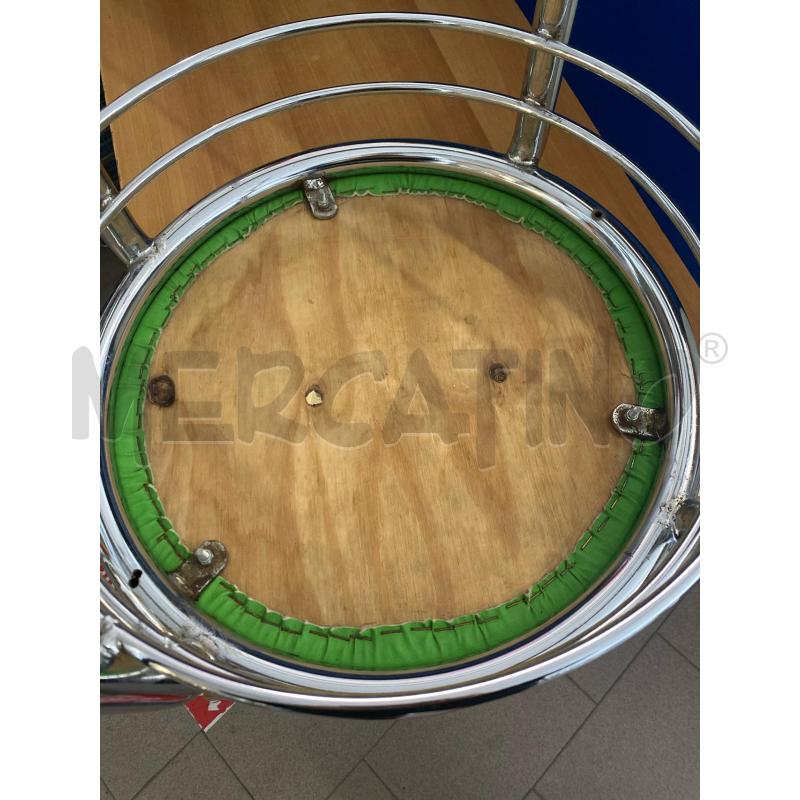 SGABELLO CROMATO SEDUTA TONDA VERDE | Mercatino dell'Usato Vinci - fraz. sovigliana 3