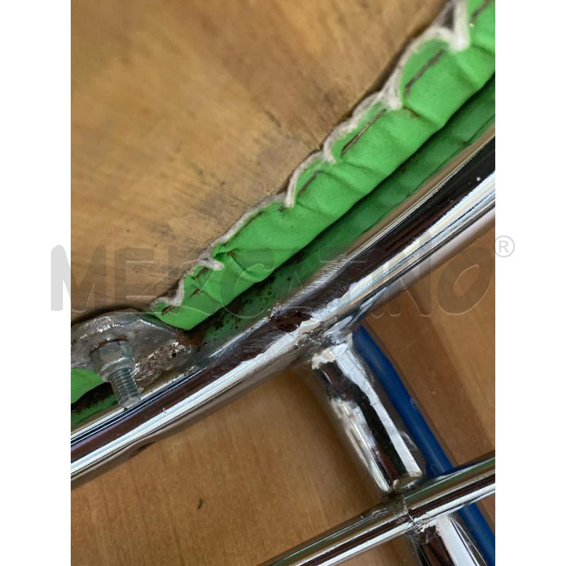 SGABELLO CROMATO TONDO SEDUTA VERDE | Mercatino dell'Usato Vinci - fraz. sovigliana 5