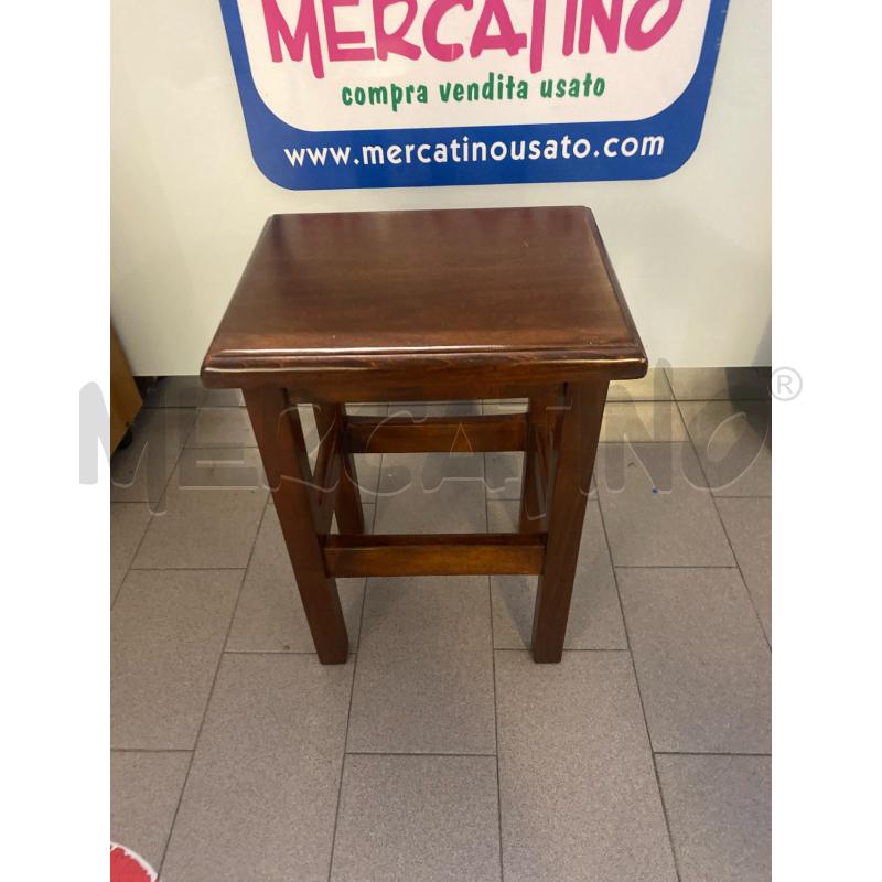 SGABELLO LEGNO RETT.  | Mercatino dell'Usato Vinci - fraz. sovigliana 1