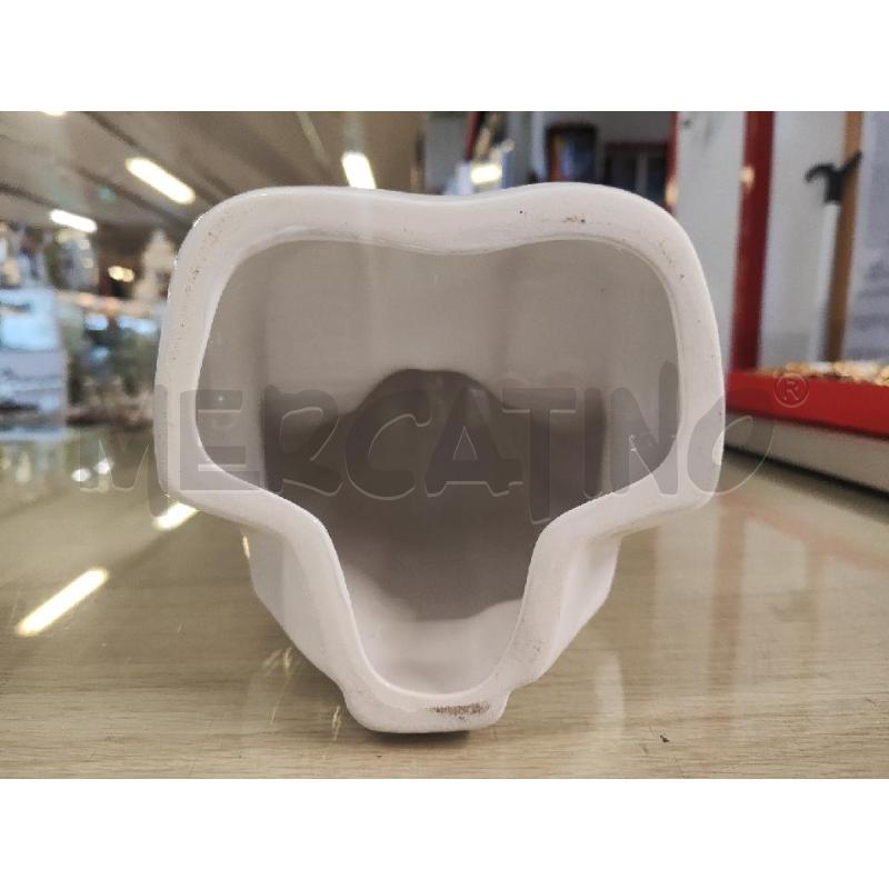 SOPRAMMOBILE TUTANKHAMON CERAMICA BIANCO ORO | Mercatino dell'Usato Vinci - fraz. sovigliana 3