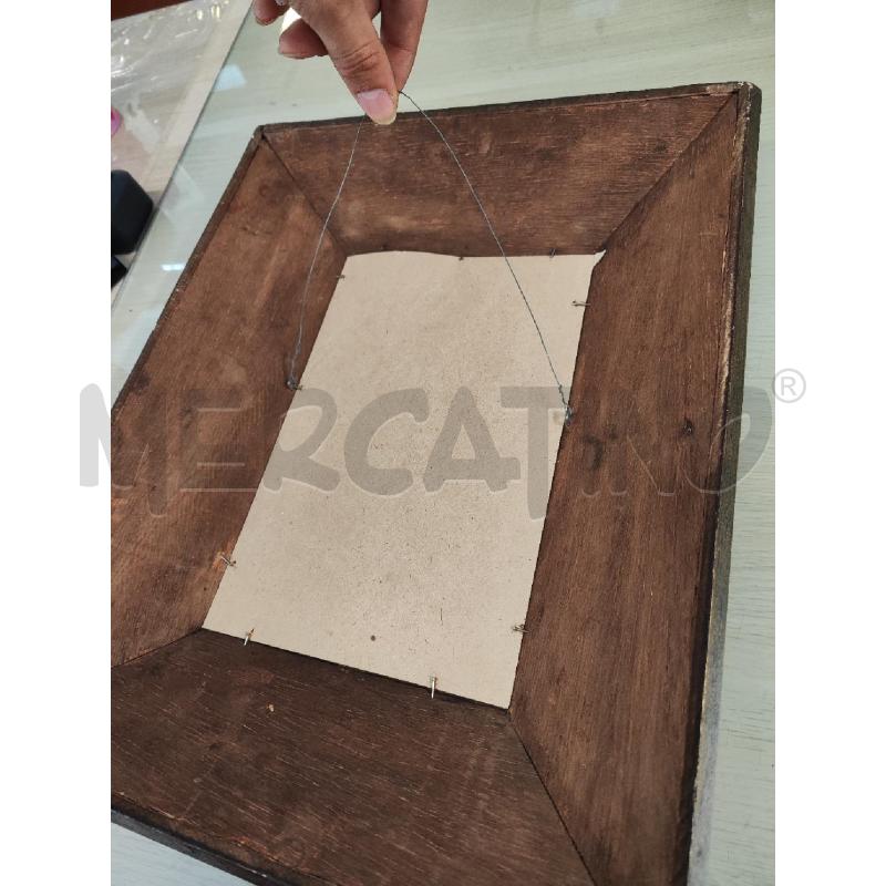 SPECCHIETTO 40X31 ETNICO BORDO FIORI | Mercatino dell'Usato Vinci - fraz. sovigliana 4
