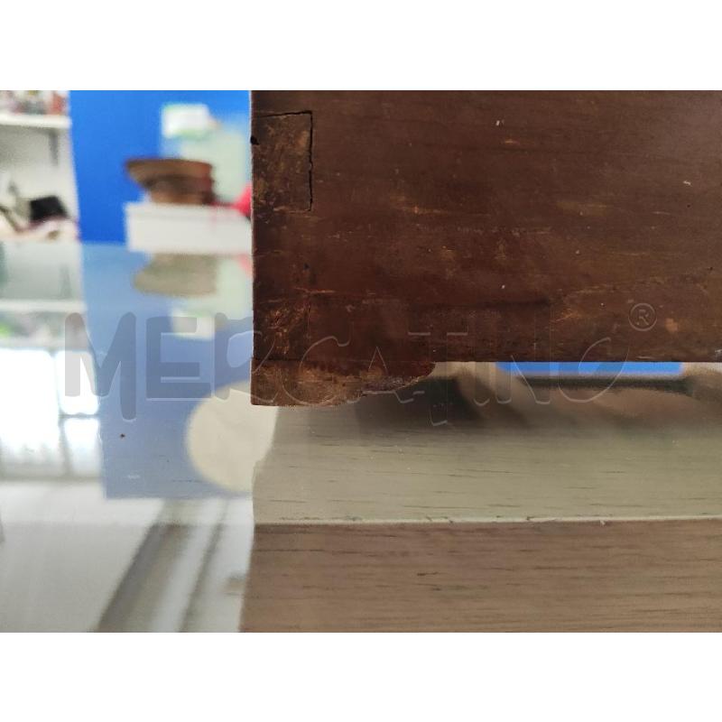 SPECCHIETTO DA TAVOLO LEGNO CON CASSETTINO 2 TORRETTTE TORTIGLIONE | Mercatino dell'Usato Vinci - fraz. sovigliana 3
