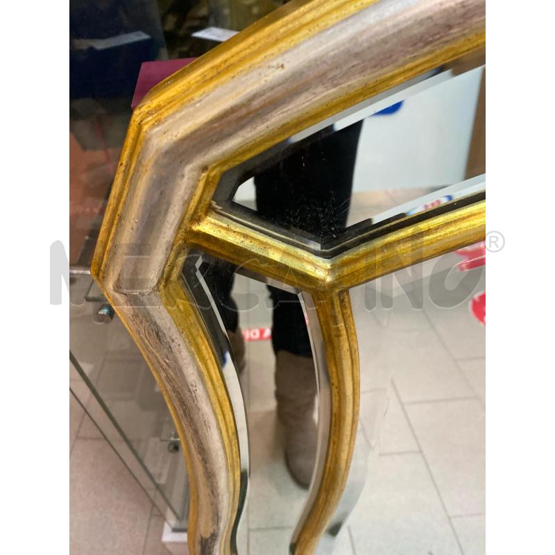 SPECCHIO CORNICE STONDATO CORNICE DORATA/ARGENTATA | Mercatino dell'Usato Vinci - fraz. sovigliana 2