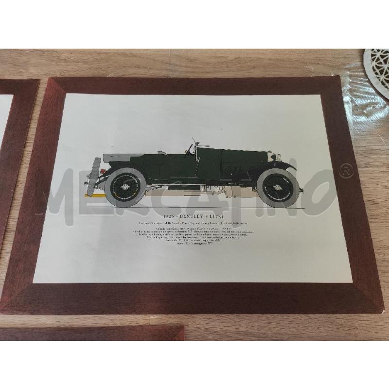 STAMPE 3 PZ ROLLS ROYCE BENTLEY HIPANO 39X29 | Mercatino dell'Usato Vinci - fraz. sovigliana 2