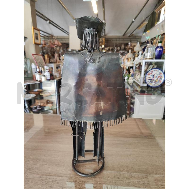 STATUA UOMO METALLO | Mercatino dell'Usato Vinci - fraz. sovigliana 2