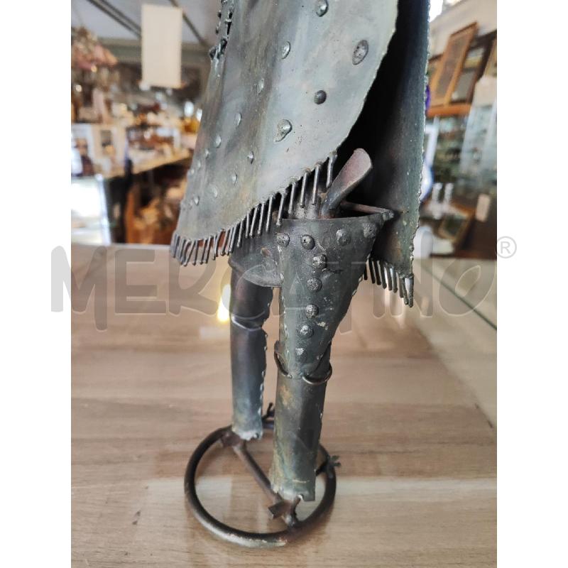 STATUA UOMO METALLO | Mercatino dell'Usato Vinci - fraz. sovigliana 3