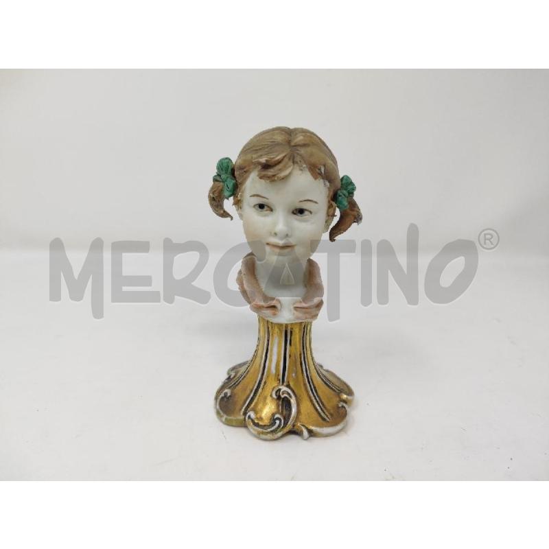 STATUETTA 1/2 BUSTO BIMBA CERAMICA  | Mercatino dell'Usato Vinci - fraz. sovigliana 1