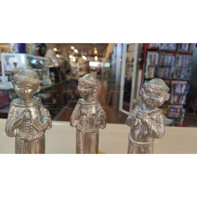 STATUETTE 3 PZ FRATINI PIOMBO | Mercatino dell'Usato Vinci - fraz. sovigliana 3