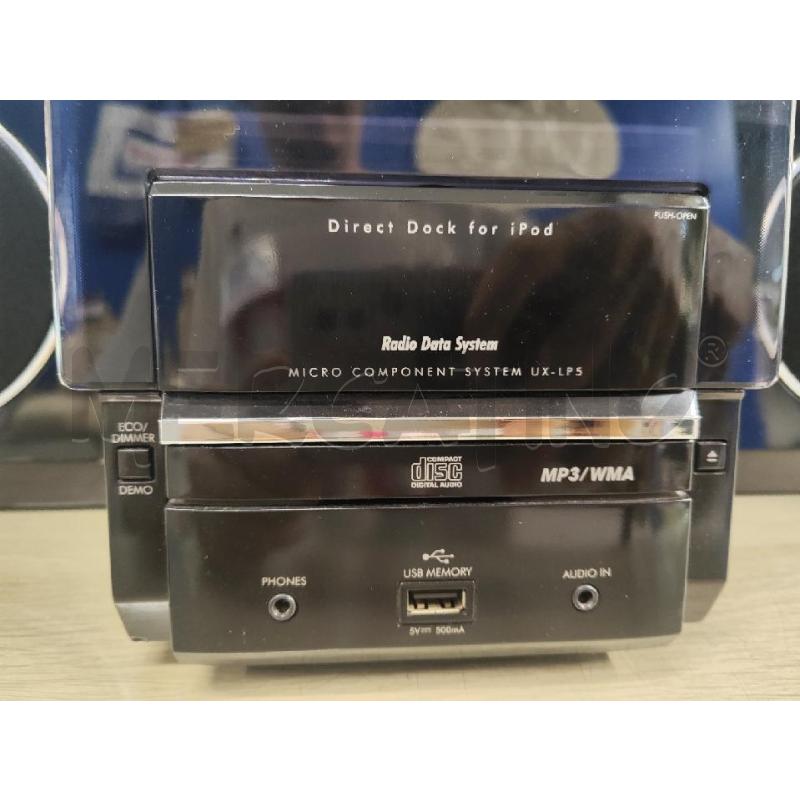 STEREO JVC CA-UXLP5 + CASSE + TELECOMANDO | Mercatino dell'Usato Vinci - fraz. sovigliana 2