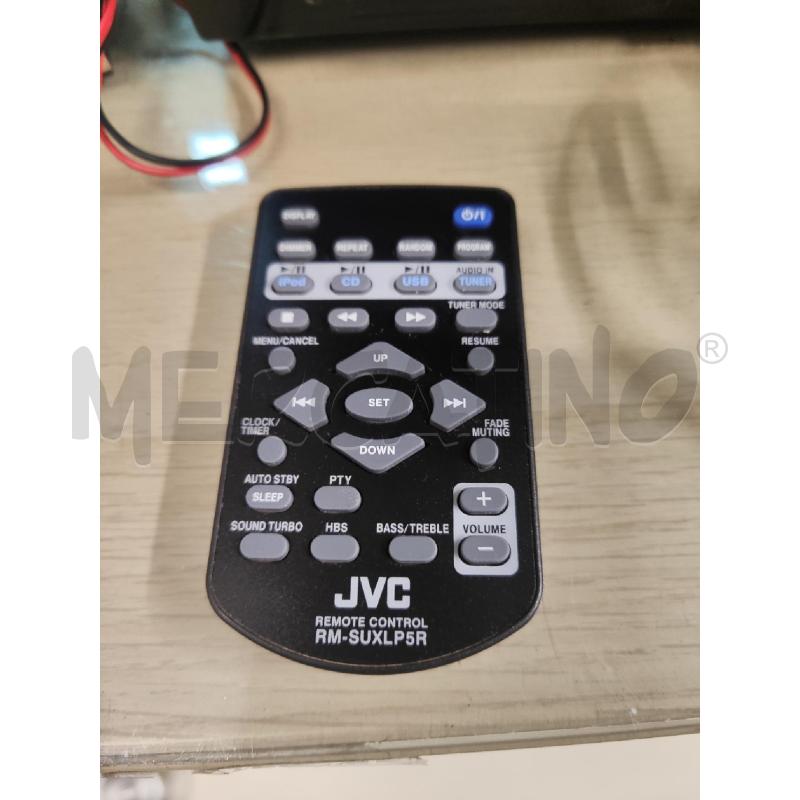 STEREO JVC CA-UXLP5 + CASSE + TELECOMANDO | Mercatino dell'Usato Vinci - fraz. sovigliana 5