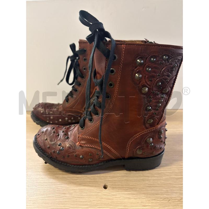 STIVALETTI DONNA ASH MARRONE BORCHIE N.37 | Mercatino dell'Usato Vinci - fraz. sovigliana 2