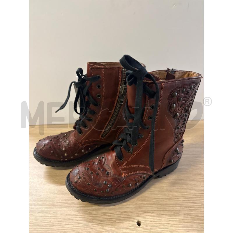 STIVALETTI DONNA ASH MARRONE BORCHIE N.37 | Mercatino dell'Usato Vinci - fraz. sovigliana 3