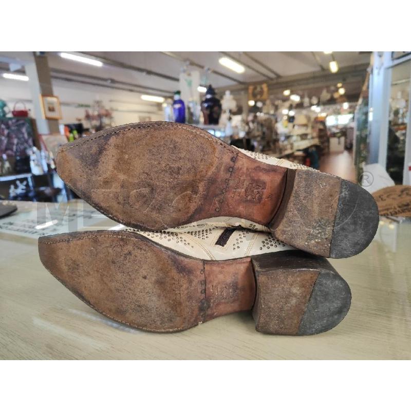 STIVALETTI DONNA BARBATO PANNA BORCHIE N.38 | Mercatino dell'Usato Vinci - fraz. sovigliana 5