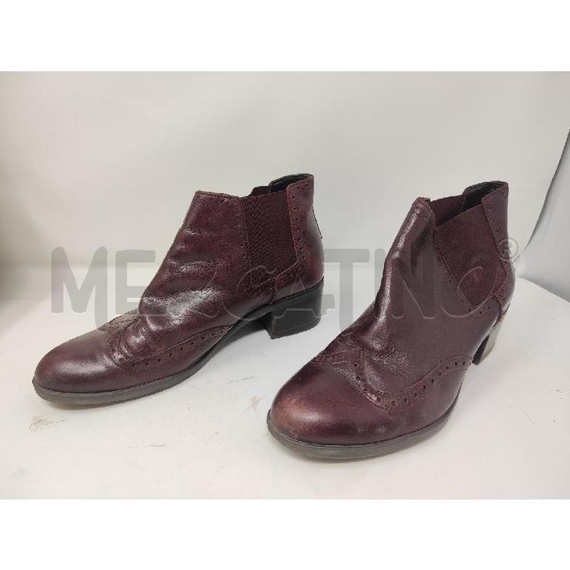 STIVALETTI DONNA CLARKS BORDEAUX ELASTICI N.38 | Mercatino dell'Usato Vinci - fraz. sovigliana 1