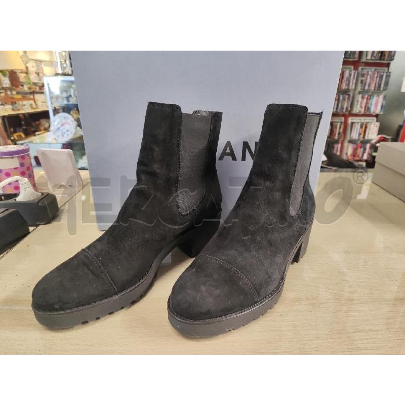 STIVALETTI DONNA HOGAN SCAMOSCAITI NERI N.40 ELASTICI | Mercatino dell'Usato Vinci - fraz. sovigliana 1