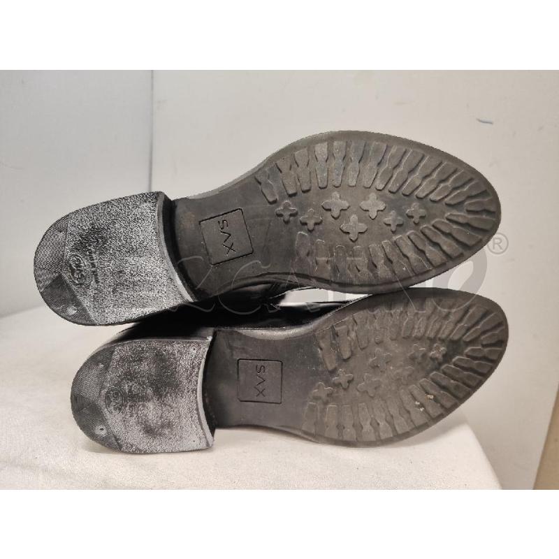 STIVALI DONNA SAX PELLE NERI ELASTICO NERO DIETRO N.40 | Mercatino dell'Usato Vinci - fraz. sovigliana 4