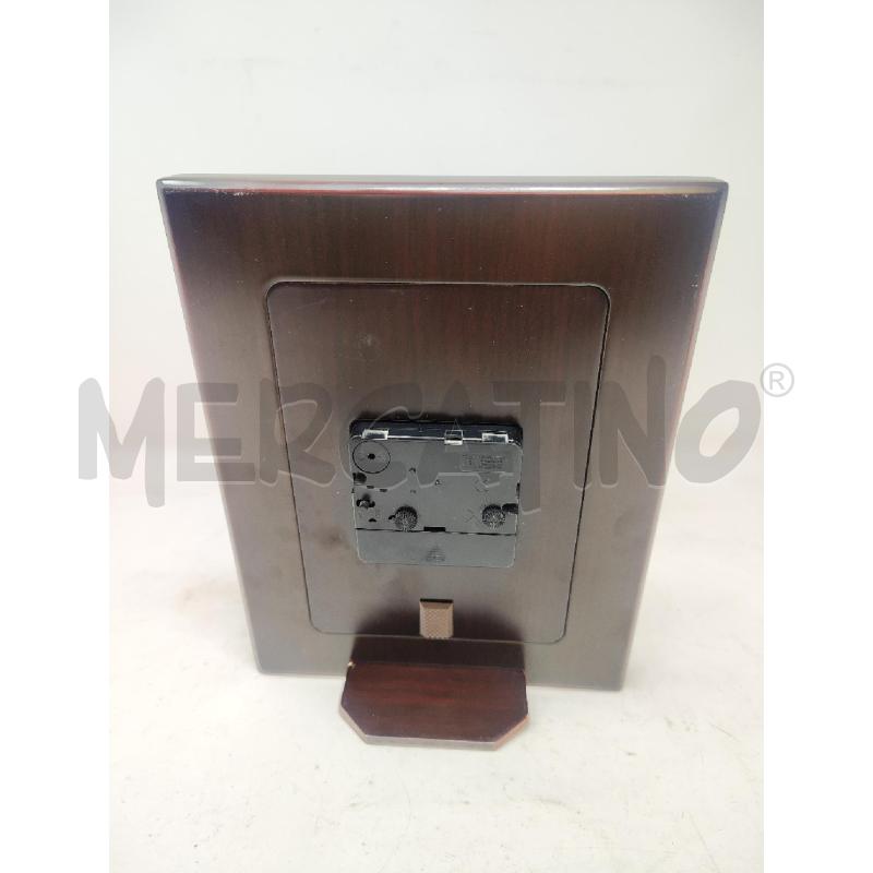 SVEGLIA DA TAVOLO RENATO BALESTRA ARGENTATA 20X15 | Mercatino dell'Usato Vinci - fraz. sovigliana 2