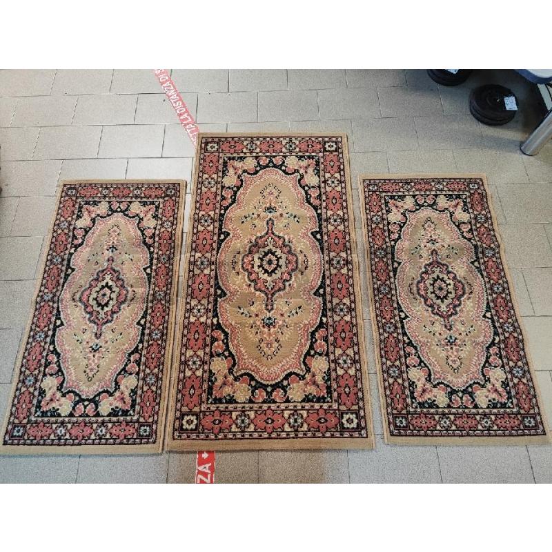 TAPPETI 3 PEZZI 2 110X55 1 140X70 BEIGE ROSA | Mercatino dell'Usato Vinci - fraz. sovigliana 1