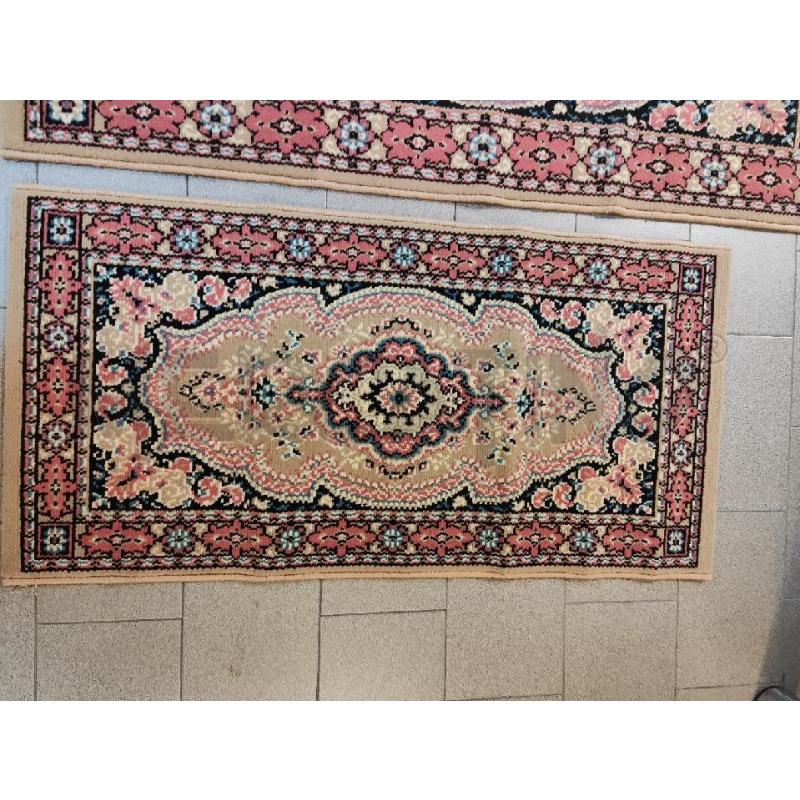 TAPPETI 3 PEZZI 2 110X55 1 140X70 BEIGE ROSA | Mercatino dell'Usato Vinci - fraz. sovigliana 2