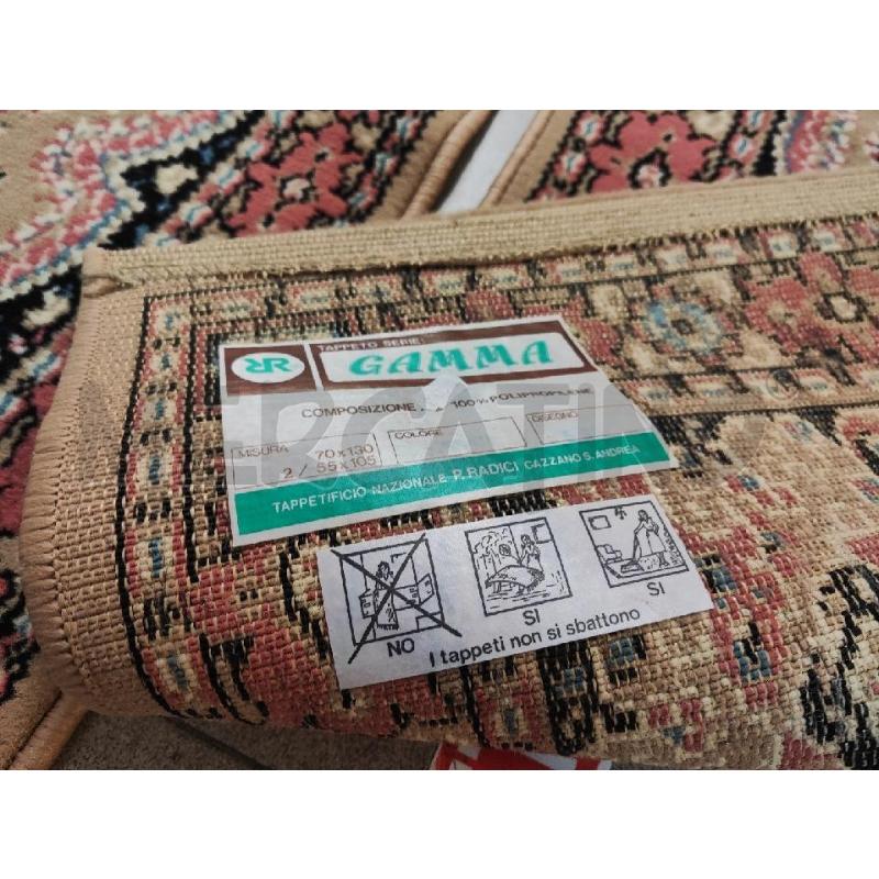 TAPPETI 3 PEZZI 2 110X55 1 140X70 BEIGE ROSA | Mercatino dell'Usato Vinci - fraz. sovigliana 4