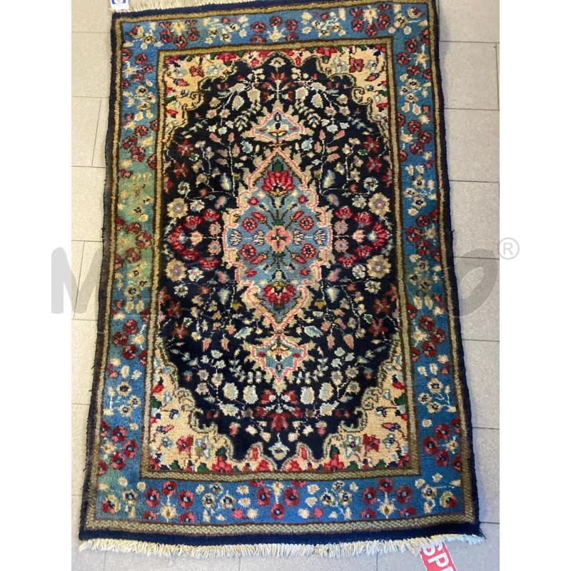 TAPPETO 141X87 AZZURRO BLU PANNA FLOREALE | Mercatino dell'Usato Vinci - fraz. sovigliana 1