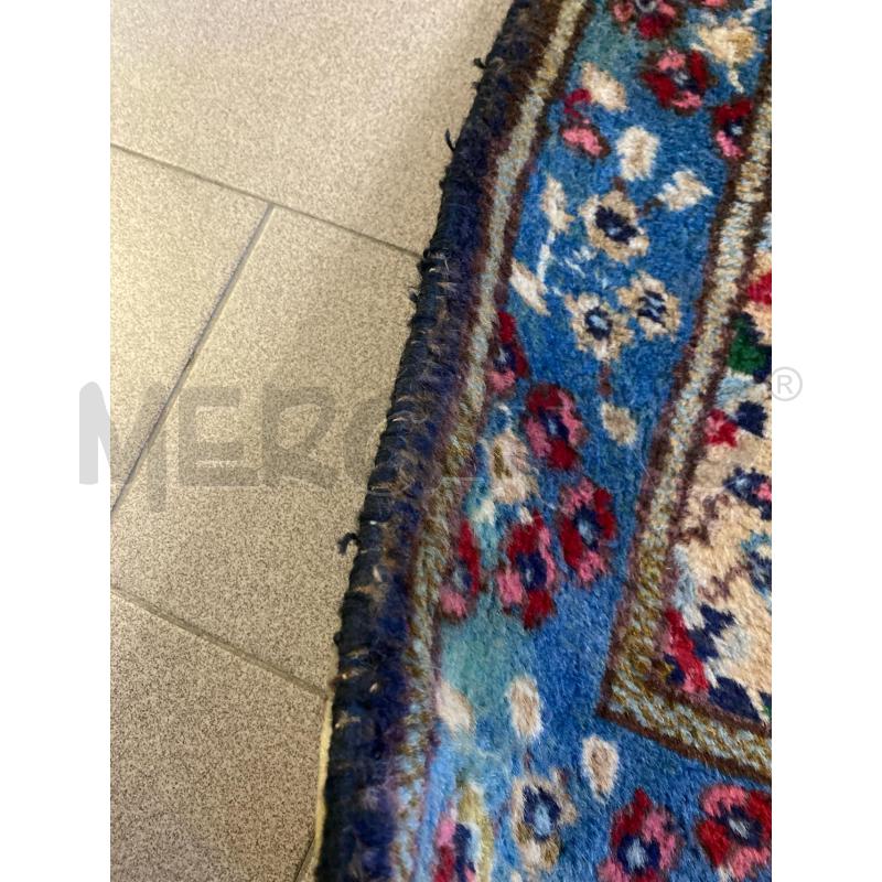 TAPPETO 141X87 AZZURRO BLU PANNA FLOREALE | Mercatino dell'Usato Vinci - fraz. sovigliana 2