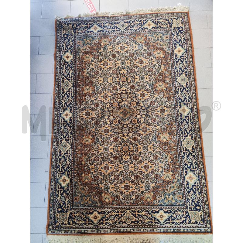TAPPETO 200X132 BLU RUGGINE FIORI | Mercatino dell'Usato Vinci - fraz. sovigliana 1