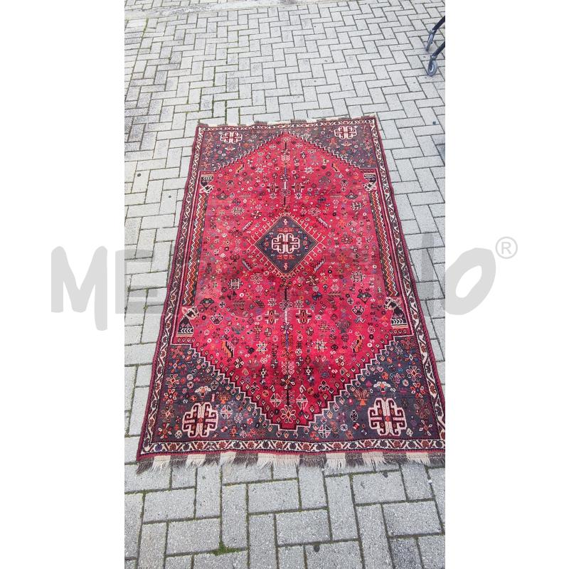 TAPPETO 253X155 ROSSO GRIGIO ALCUNE SBIADITURE  | Mercatino dell'Usato Vinci - fraz. sovigliana 1