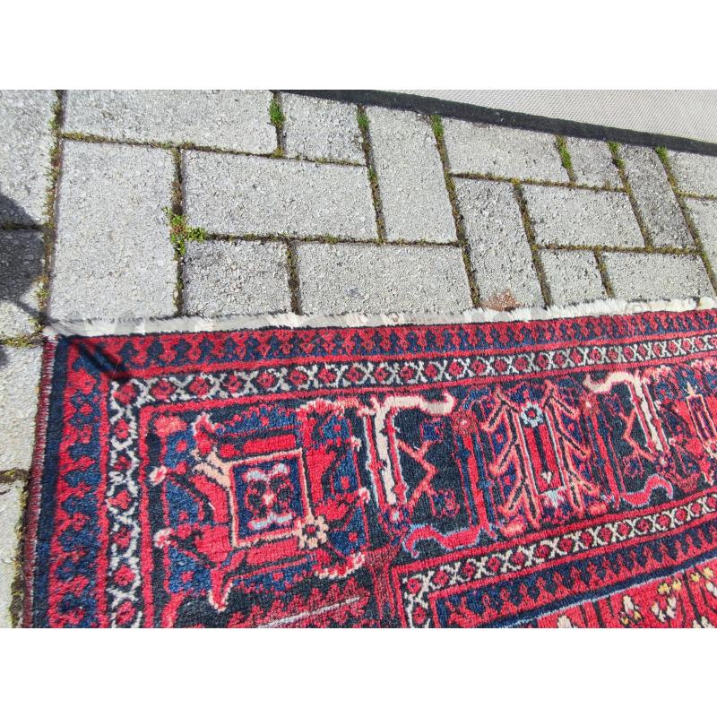 TAPPETO GRANDE 323X220 ROSSO BLU FIORI ROMBI | Mercatino dell'Usato Vinci - fraz. sovigliana 3