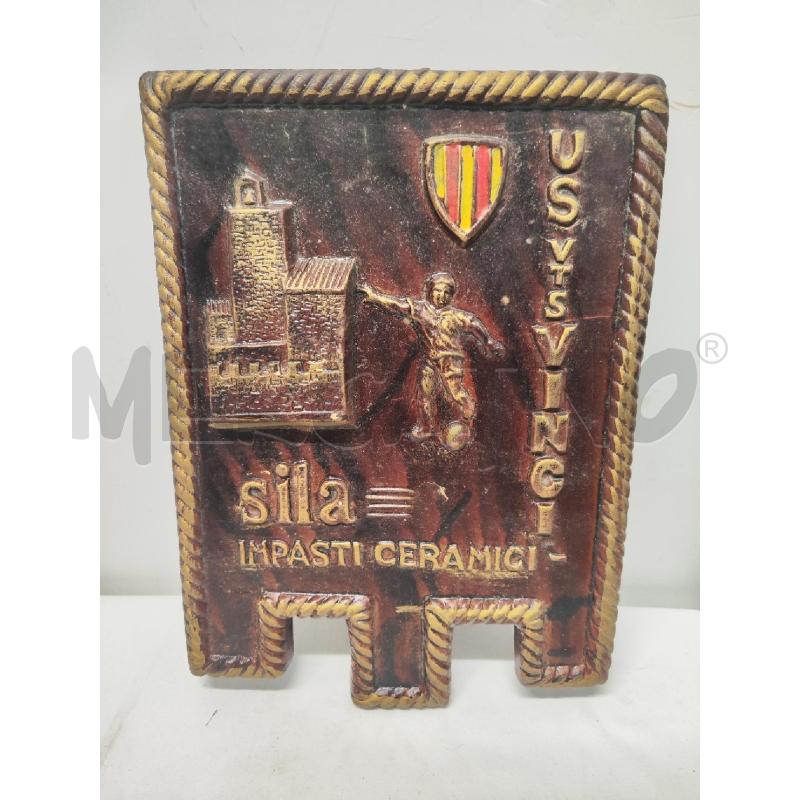 TARGA TERRACOTTA US VTS VINCI SILA IMPASTI CERAMICA | Mercatino dell'Usato Vinci - fraz. sovigliana 1