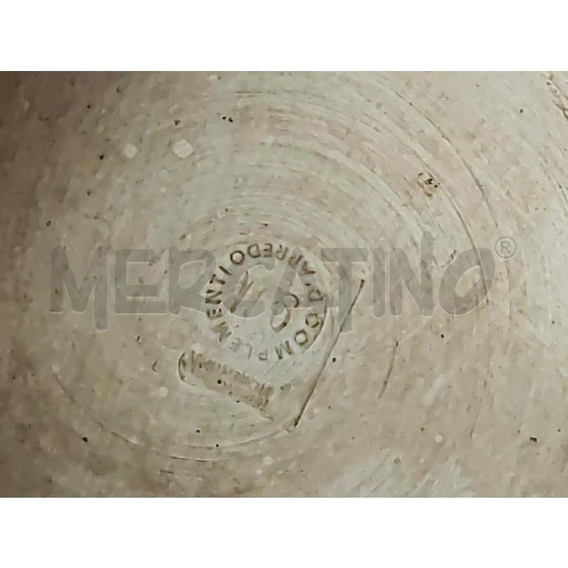 TAVOLO ROTONDO PIANO VETRO BASE VASO TERRACOTTA  | Mercatino dell'Usato Vinci - fraz. sovigliana 3