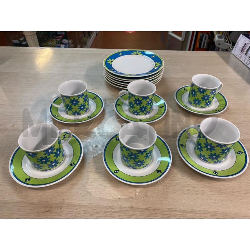TAZZE PZ. 6 + PIATTINI + 6 PIATTINI FRUTTA BOTTICELLI DESIGN | Mercatino dell'Usato Vinci - fraz. sovigliana 1