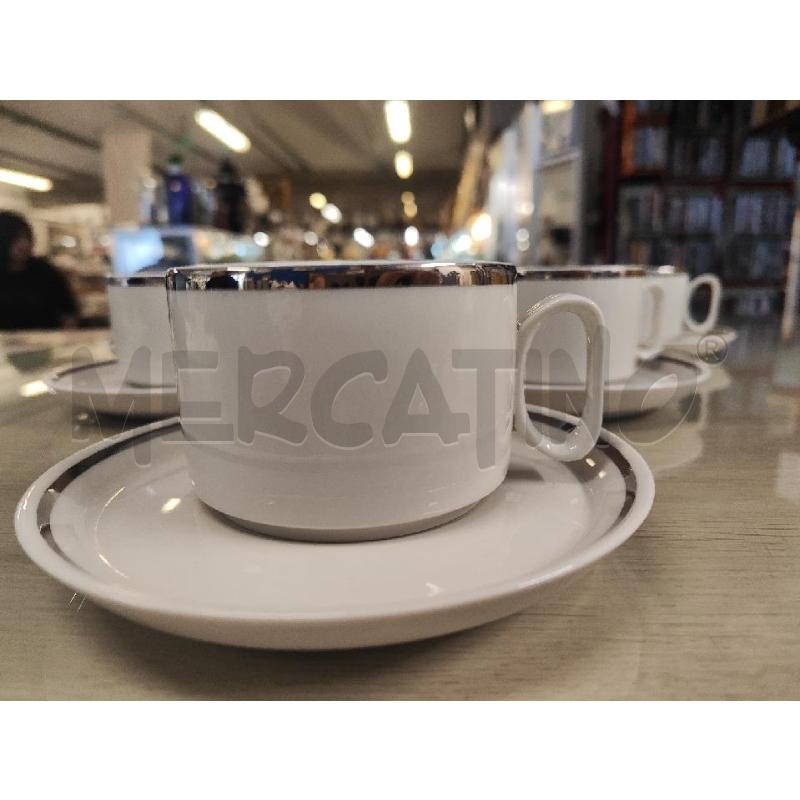 TAZZE PZ. 6 + PIATTINO TOGNANA RIGO ARGENTO | Mercatino dell'Usato Vinci - fraz. sovigliana 2