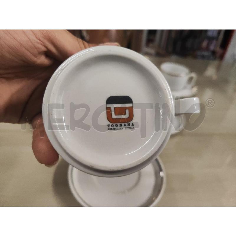 TAZZE PZ. 6 + PIATTINO TOGNANA RIGO ARGENTO | Mercatino dell'Usato Vinci - fraz. sovigliana 3