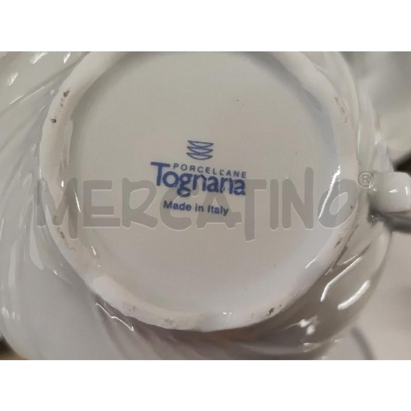 TAZZE PZ. 6 + PIATTINO TOGNANA VENTAGLI | Mercatino dell'Usato Vinci - fraz. sovigliana 3