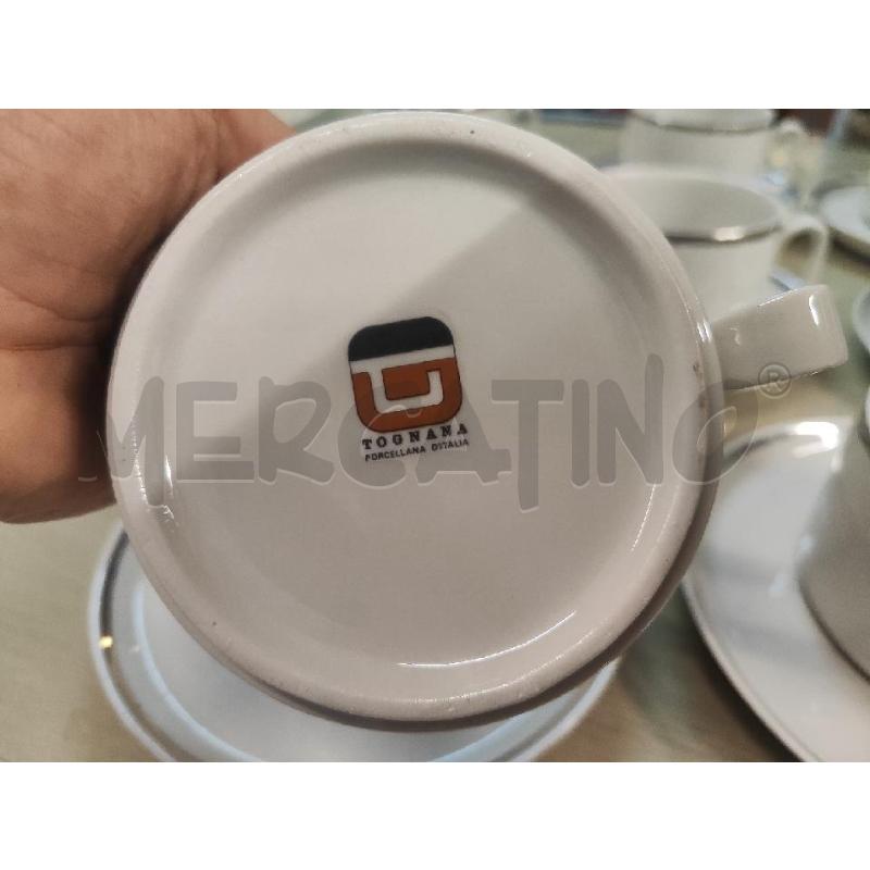 TAZZE PZ. 8 + PIATTINO TOGNANA RIGO ARGENTO | Mercatino dell'Usato Vinci - fraz. sovigliana 3