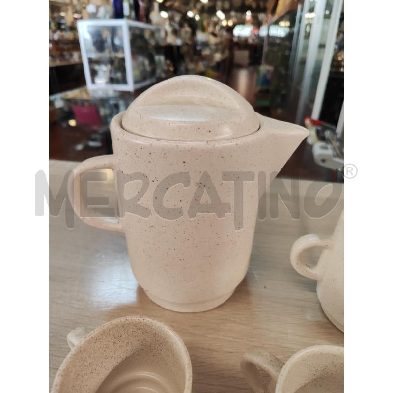 TAZZINE 10 PZ + BRICCO + LATTIERA CREMA PUNTINI MARRONI | Mercatino dell'Usato Vinci - fraz. sovigliana 4