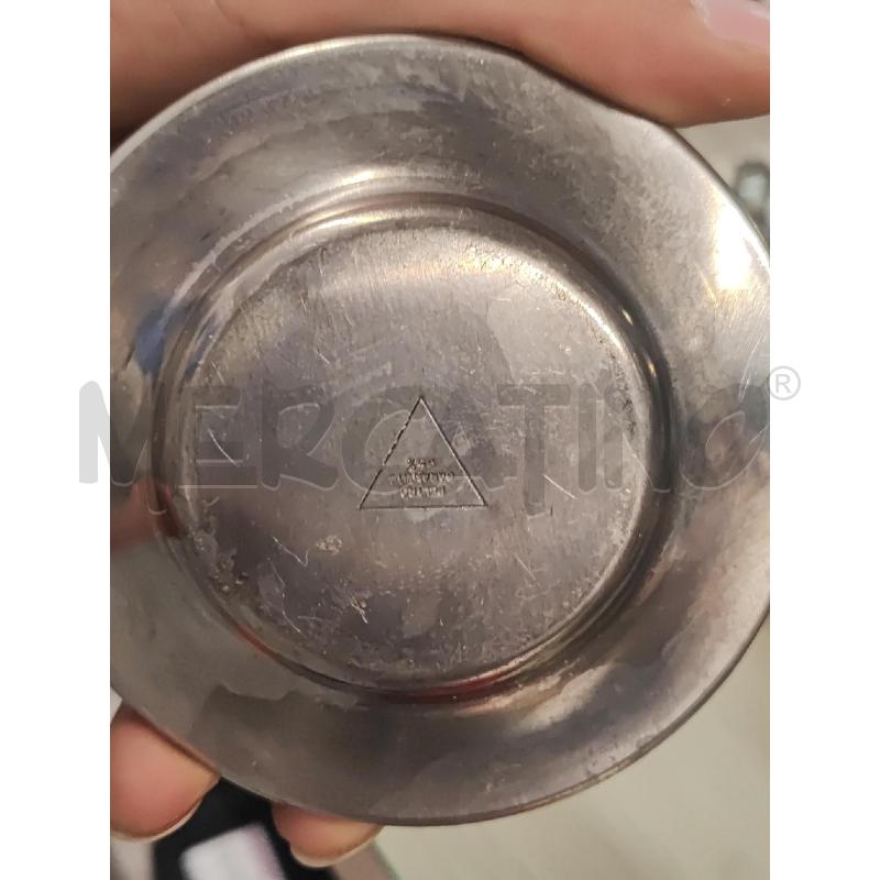 TAZZINE 6 PZ + PIATTINO BASE PELTRO + ZUCCHERIERA  | Mercatino dell'Usato Vinci - fraz. sovigliana 4