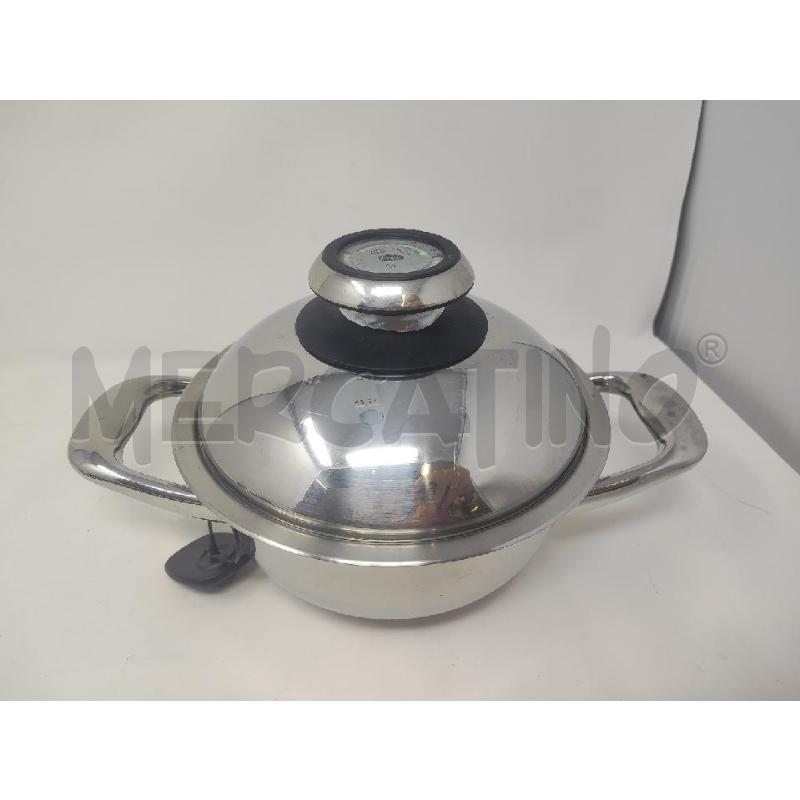 TEGAME AMC + COPERCHIO 20CM H.10 ACCIAIO | Mercatino dell'Usato Vinci - fraz. sovigliana 1