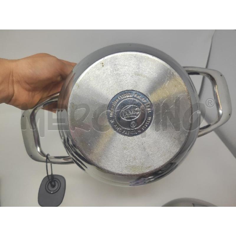 TEGAME AMC + COPERCHIO 20CM H.10 ACCIAIO | Mercatino dell'Usato Vinci - fraz. sovigliana 4