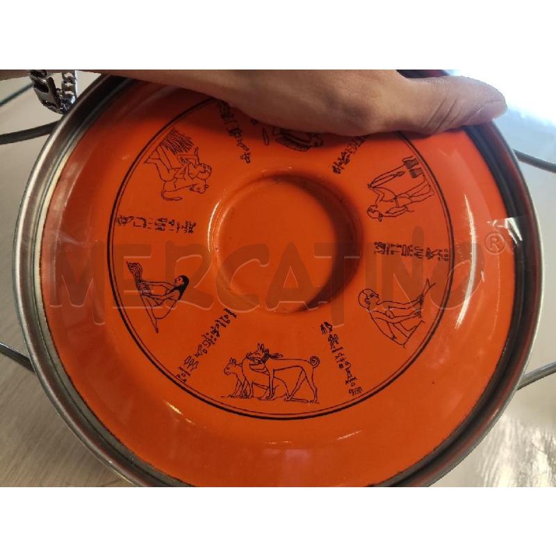 TEGAME SILTAL ARANCIO CON COPERCHIO  | Mercatino dell'Usato Vinci - fraz. sovigliana 3
