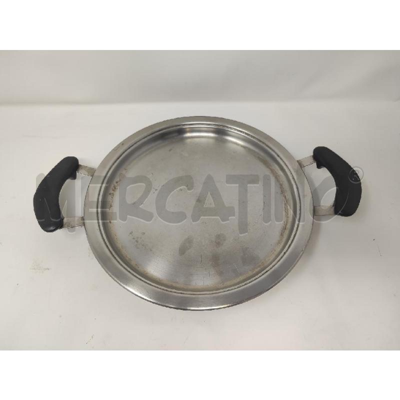 TEGLIA AMC ACCIAIO 24CM | Mercatino dell'Usato Vinci - fraz. sovigliana 1