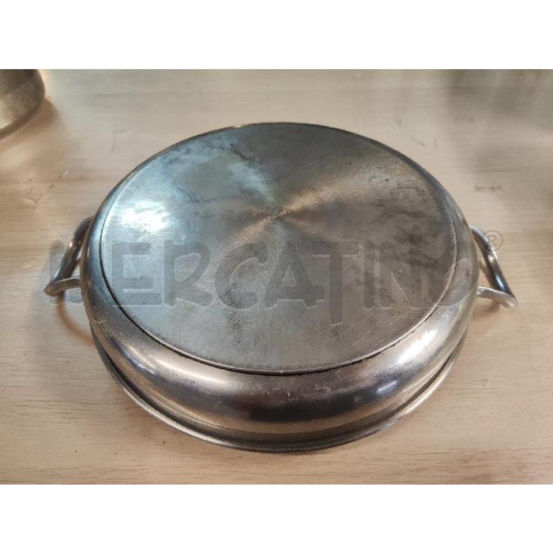TEGLIA ELETTRO FIAMMA ACCIAIO 28CM | Mercatino dell'Usato Vinci - fraz. sovigliana 2
