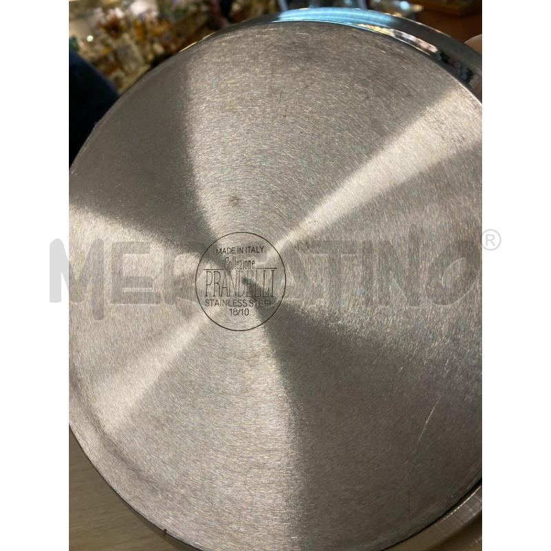 TEGLIA PRANDELLI 24CM + COPERCHIO MANICI ROSSI | Mercatino dell'Usato Vinci - fraz. sovigliana 3