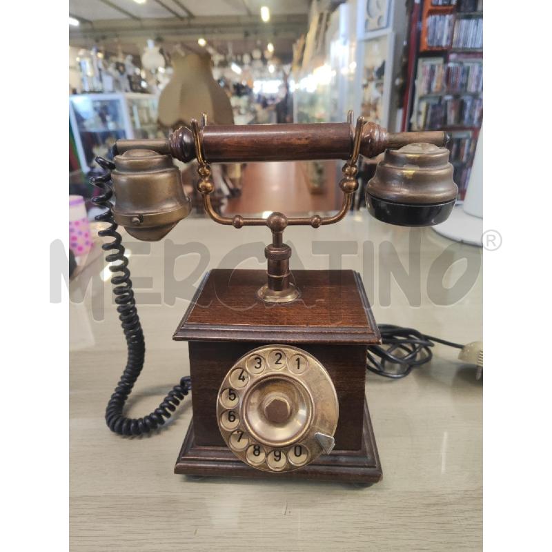 TELEFONO LEGNO A ROTELLA  | Mercatino dell'Usato Vinci - fraz. sovigliana 1