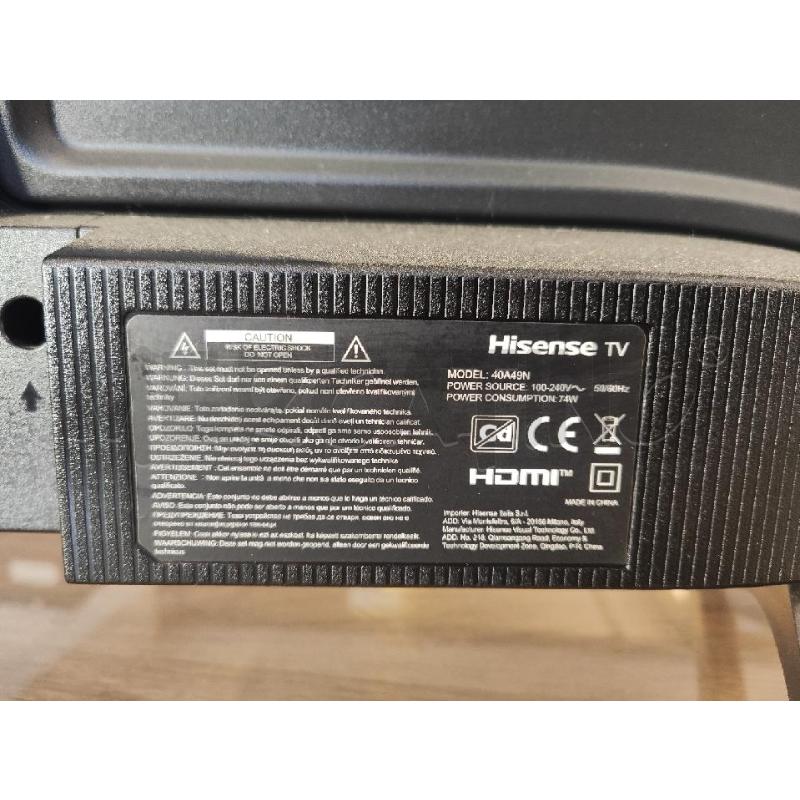 TELEVISORE HISENSE 40 POLLICI + TELECOMANDO | Mercatino dell'Usato Vinci - fraz. sovigliana 4