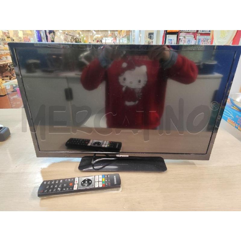 TELEVISORE TELEFUNKEN 24 POLLICI + TELECOMANDO | Mercatino dell'Usato Vinci - fraz. sovigliana 1