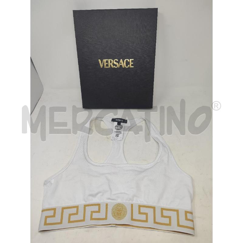 TOP VERSACE BIANCO TG.2 NUOVO | Mercatino dell'Usato Vinci - fraz. sovigliana 1
